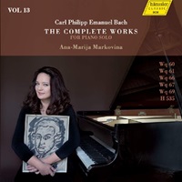 Hänssler Classic : Markovina - CPE Bach Complete Solo Works Volume 13